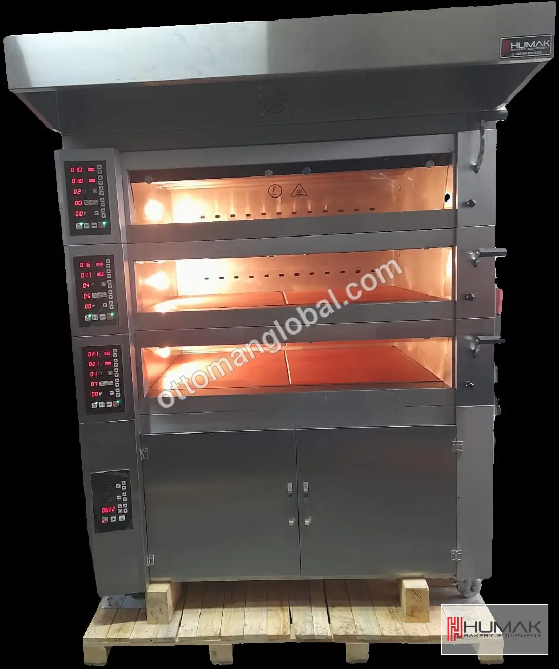 ELEKTRİKLİ TAŞ TABANLI KATLI FIRIN