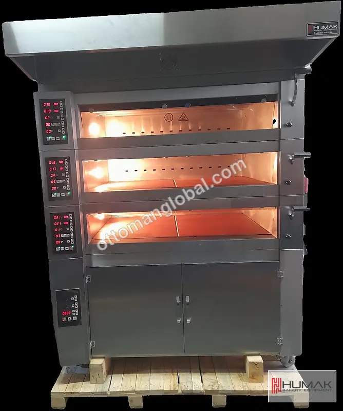 ELEKTRİKLİ TAŞ TABANLI KATLI FIRIN